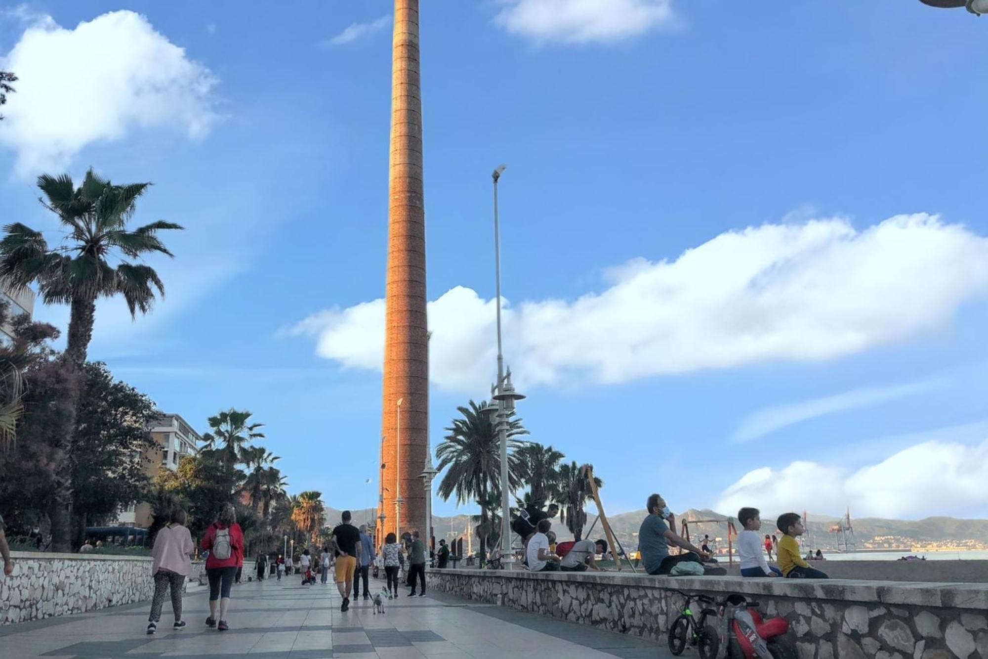 Comfortable Apartment In Malaga With Balcony And City View 81 M² Kültér fotó