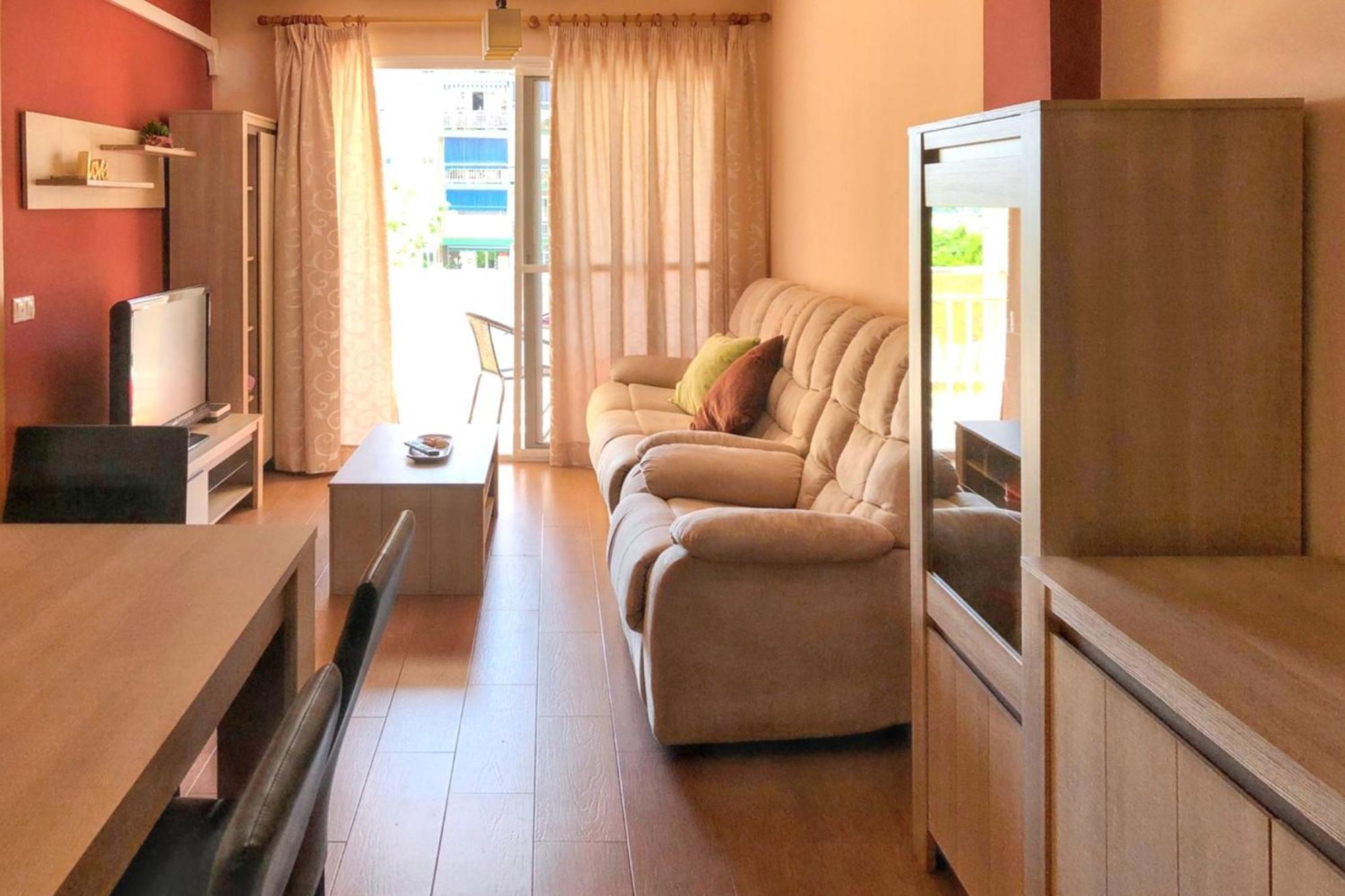 Comfortable Apartment In Malaga With Balcony And City View 81 M² Kültér fotó