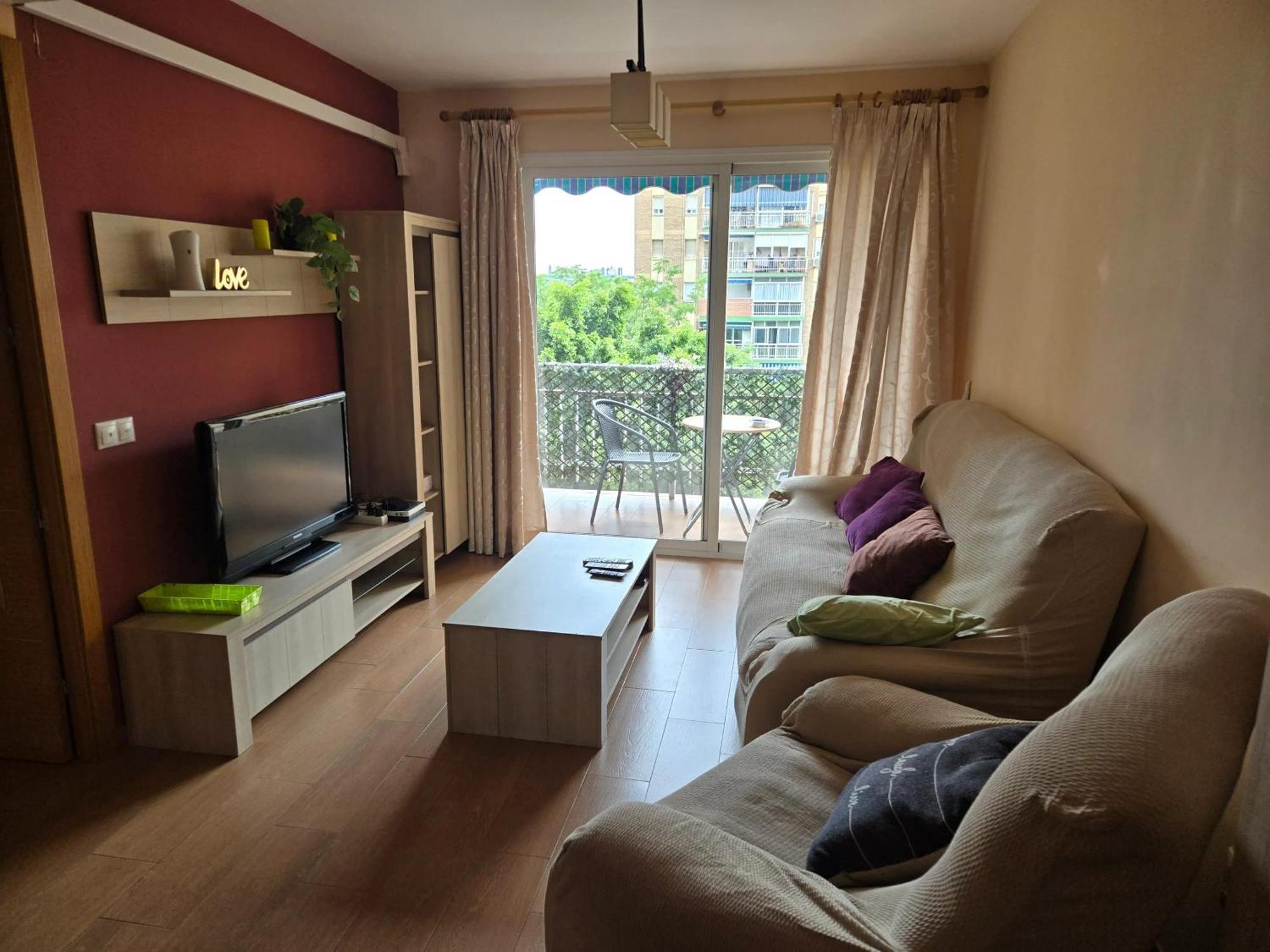 Comfortable Apartment In Malaga With Balcony And City View 81 M² Kültér fotó
