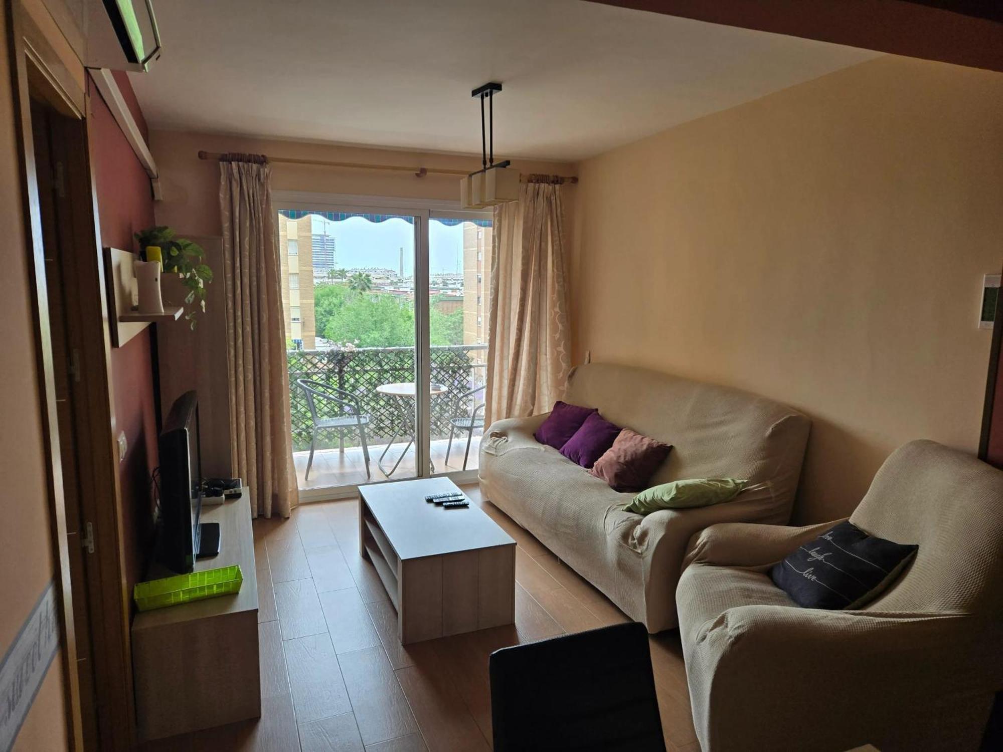 Comfortable Apartment In Malaga With Balcony And City View 81 M² Kültér fotó